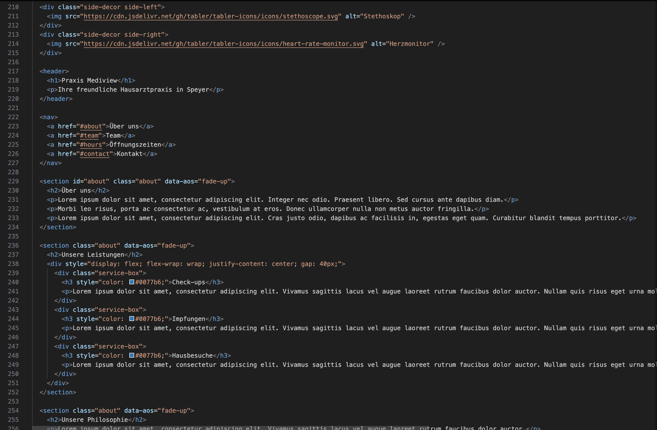 Medipraxis Screenshot